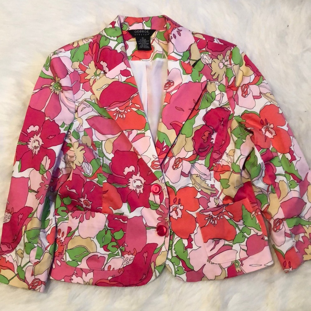 George Floral Blazer